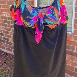 One piece bathing suit